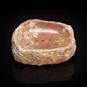 Marble Erosion Stone Soap Dish